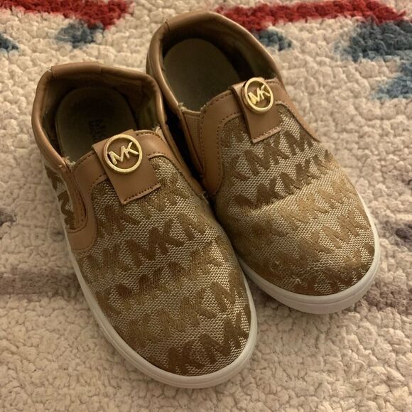 Michael Kors Kids Slip On Sneakers - Picture 1 of 6